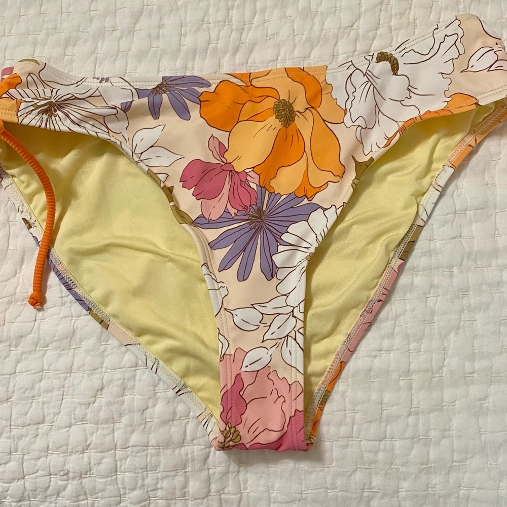 Floral Bikini Bottom